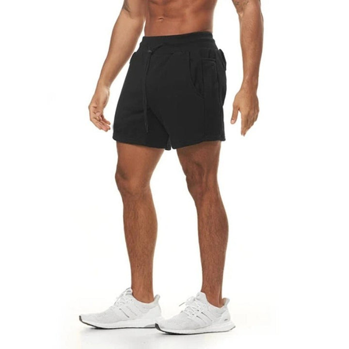 Men's Solid Color Sweat-wicking Running Shorts - www.SharpDuds.com