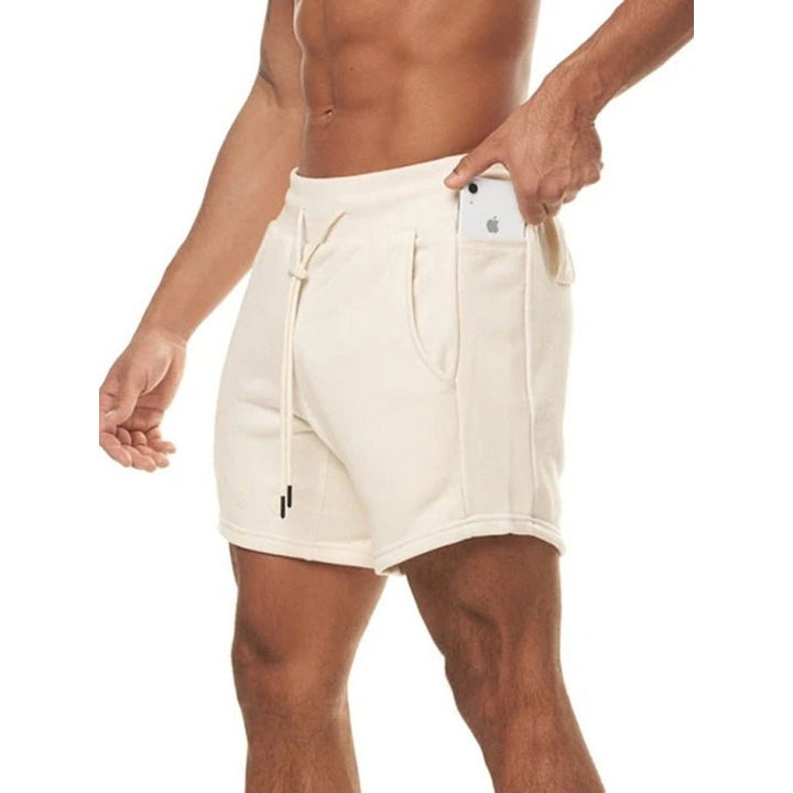 Men's Solid Color Sweat-wicking Running Shorts - www.SharpDuds.com