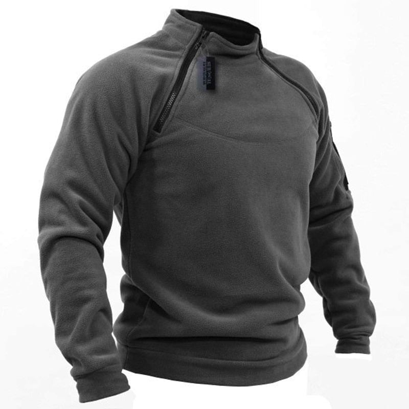 Men's Tactical Outdoor Pullover Sweater - www.SharpDuds.com