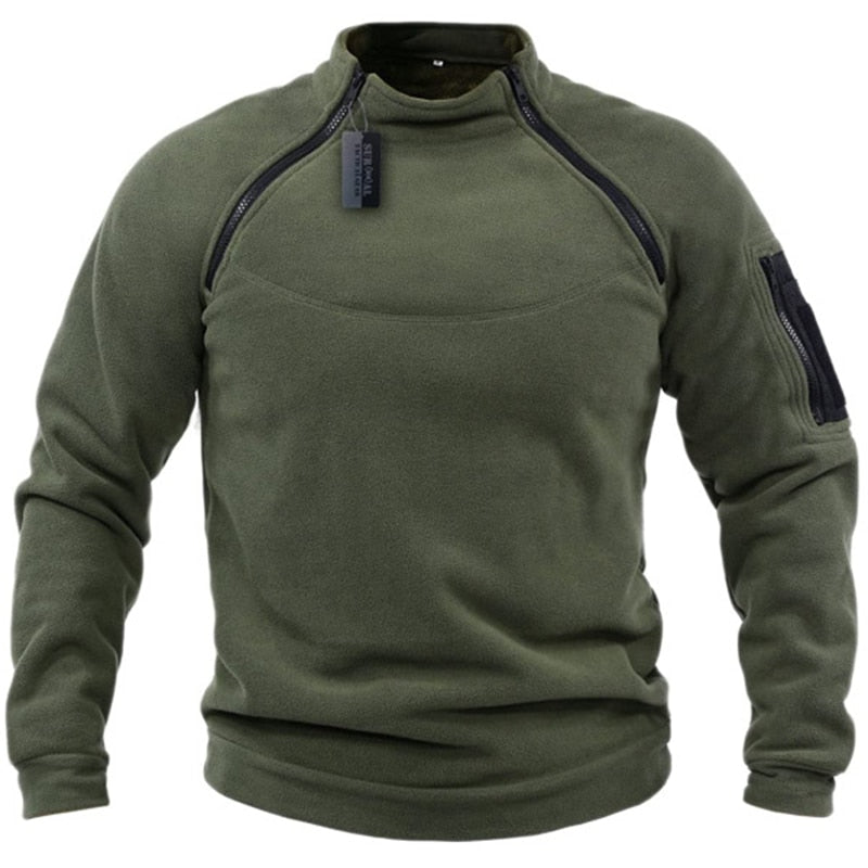 Men's Tactical Outdoor Pullover Sweater - www.SharpDuds.com