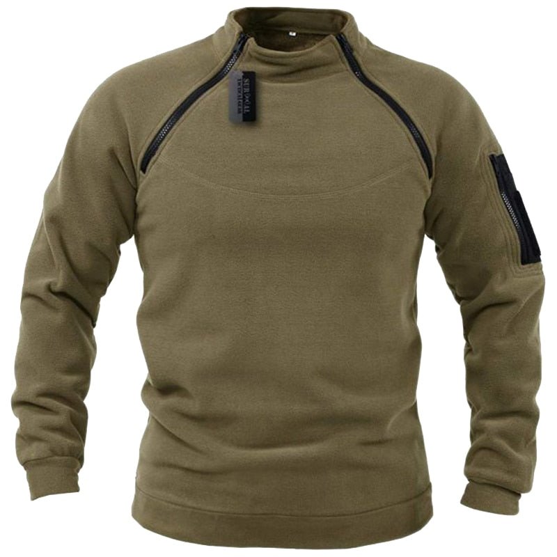 Men's Tactical Outdoor Pullover Sweater - www.SharpDuds.com