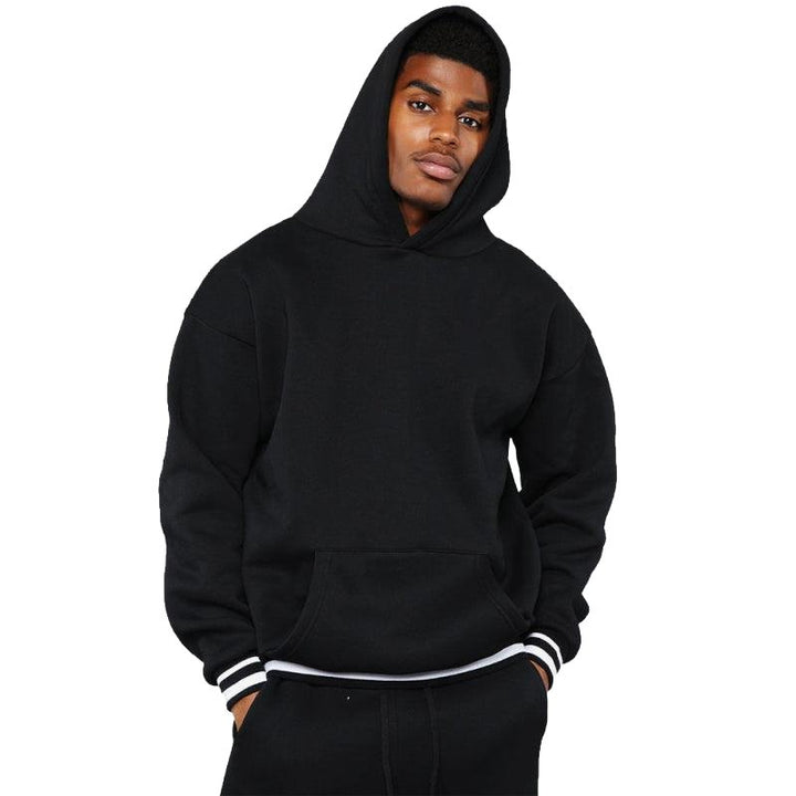 Minimalistic Loose Pullover Hoodie - www.SharpDuds.com