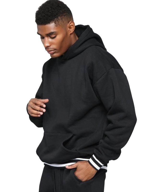 Minimalistic Loose Pullover Hoodie - www.SharpDuds.com