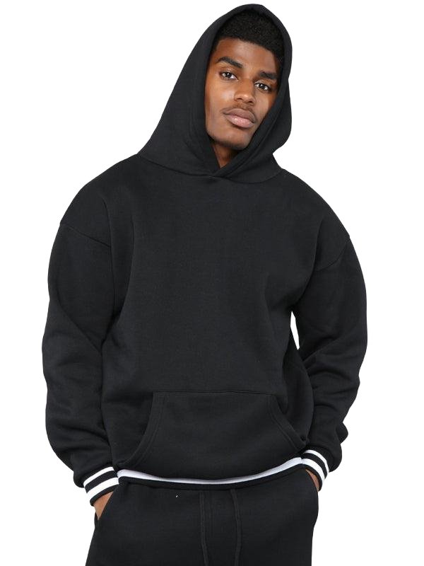 Minimalistic Loose Pullover Hoodie - www.SharpDuds.com