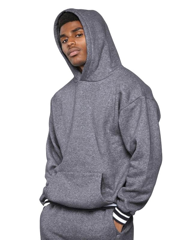 Minimalistic Loose Pullover Hoodie - www.SharpDuds.com