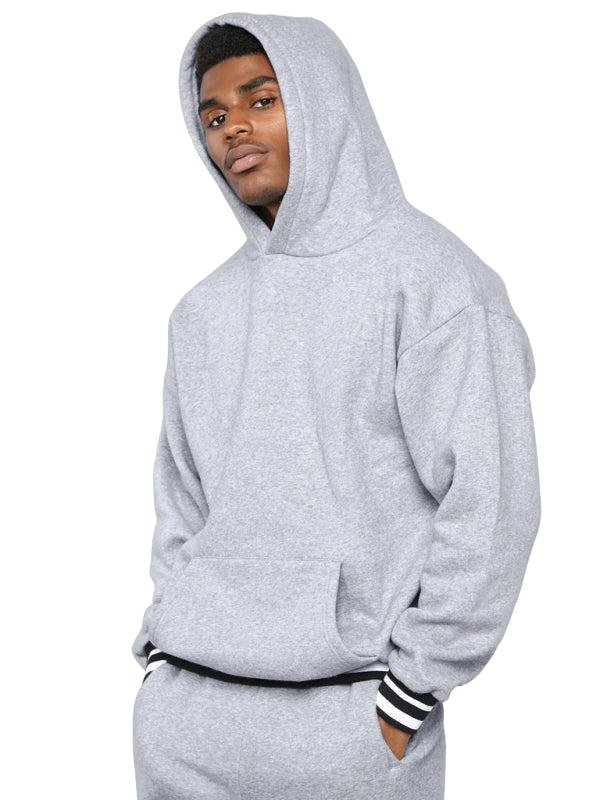 Minimalistic Loose Pullover Hoodie - www.SharpDuds.com