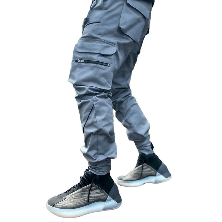 Multi-pocket Line Design Cargo Pants - www.SharpDuds.com