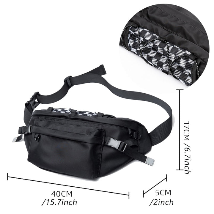 Multifunctional Waterproof Chest Bag - www.SharpDuds.com