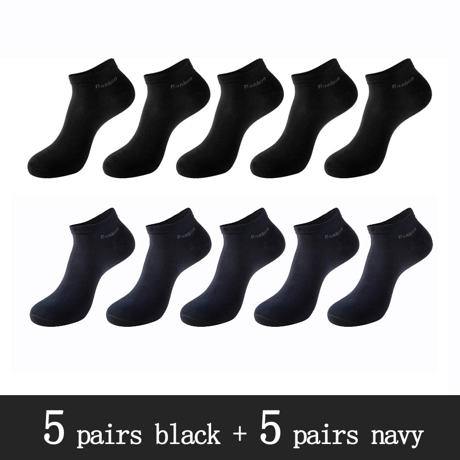 New Anti-Bacterial Ankle Socks - 10 Pairs - www.SharpDuds.com