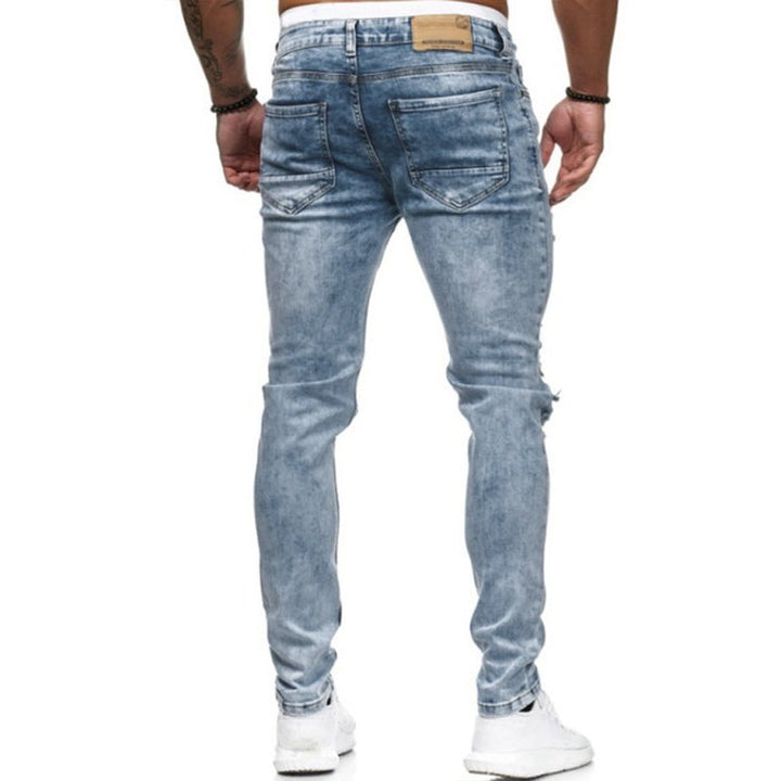 New Design Slim Fit Long Jeans - www.SharpDuds.com