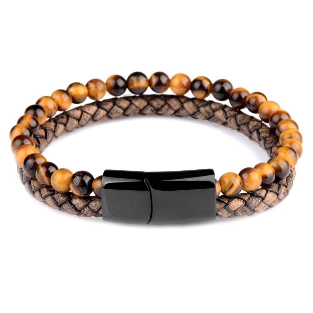 New Fashion Natural Stone Bracelets - www.SharpDuds.com