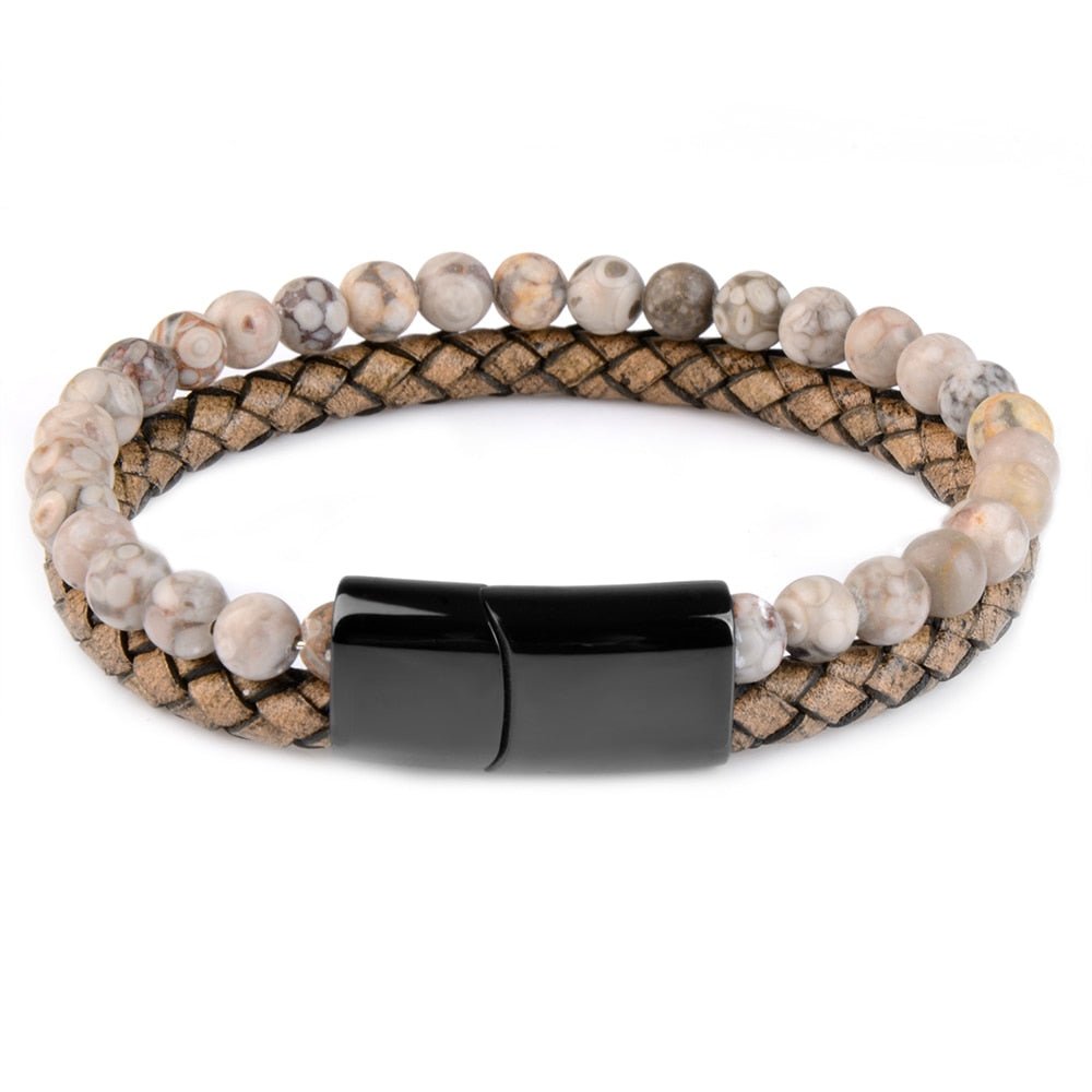 New Fashion Natural Stone Bracelets - www.SharpDuds.com