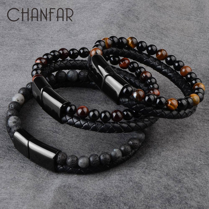 New Fashion Natural Stone Bracelets - www.SharpDuds.com