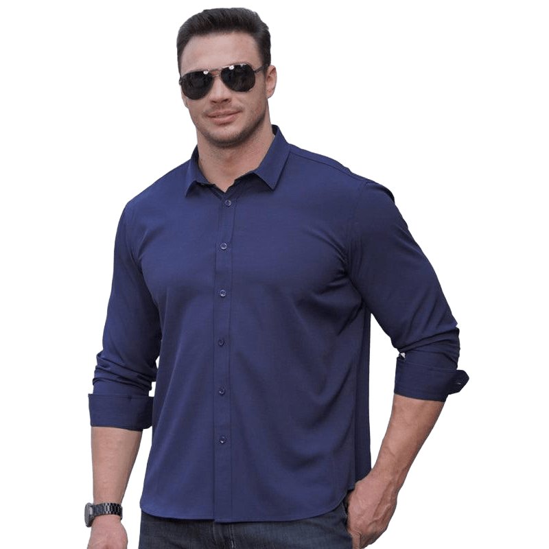 New Men's Slim Fit Business Shirt - SharpDuds