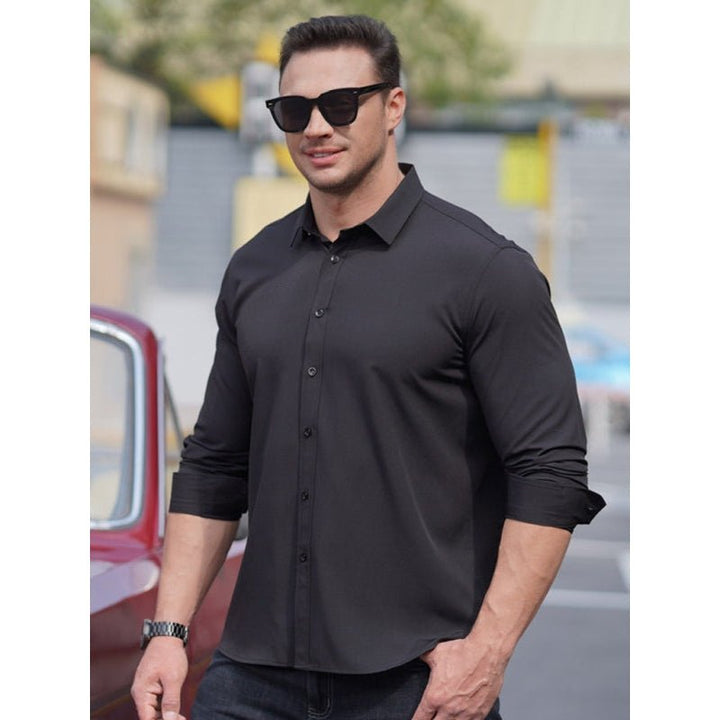 New Men's Slim Fit Business Shirt - SharpDuds