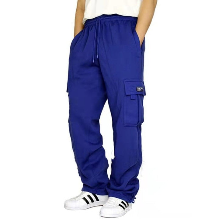 New Sports And Leisure Loose Foot Multi-Pocket Trousers For Men - www.SharpDuds.com