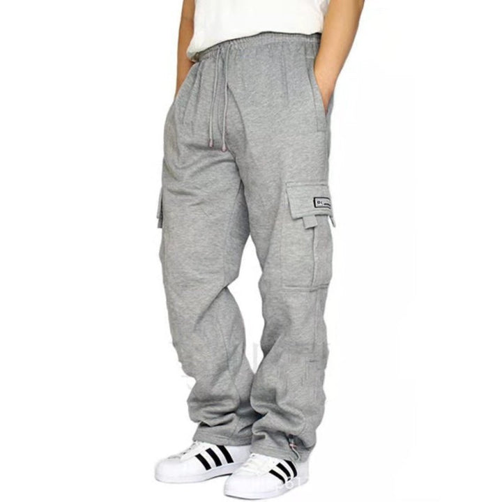 New Sports And Leisure Loose Foot Multi-Pocket Trousers For Men - www.SharpDuds.com