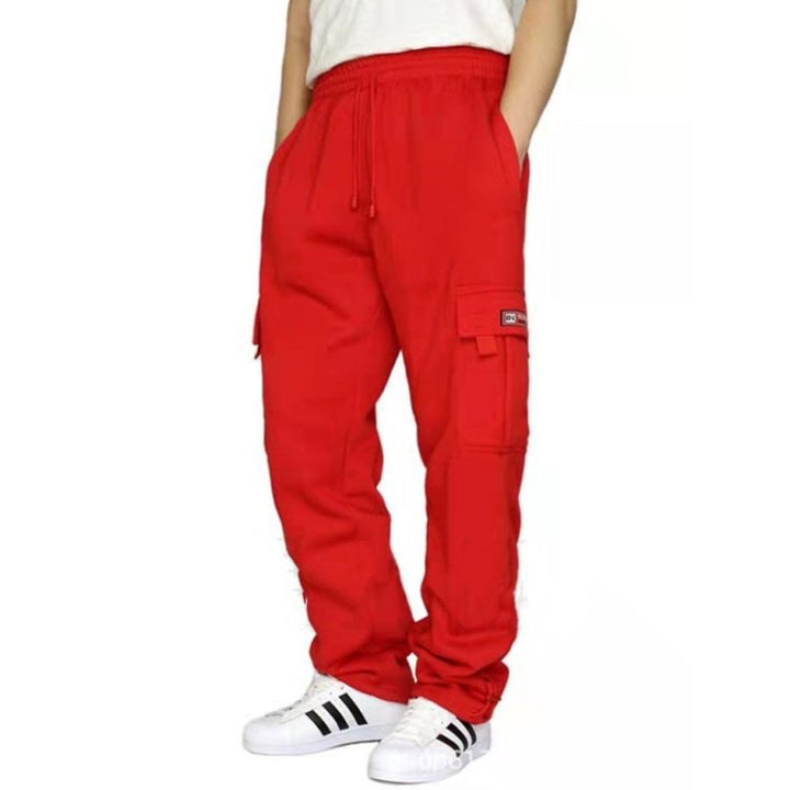 New Sports And Leisure Loose Foot Multi-Pocket Trousers For Men - www.SharpDuds.com