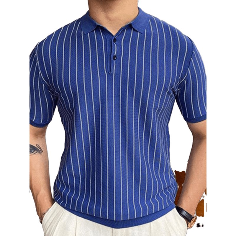 New Striped Polo shirt - www.SharpDuds.com