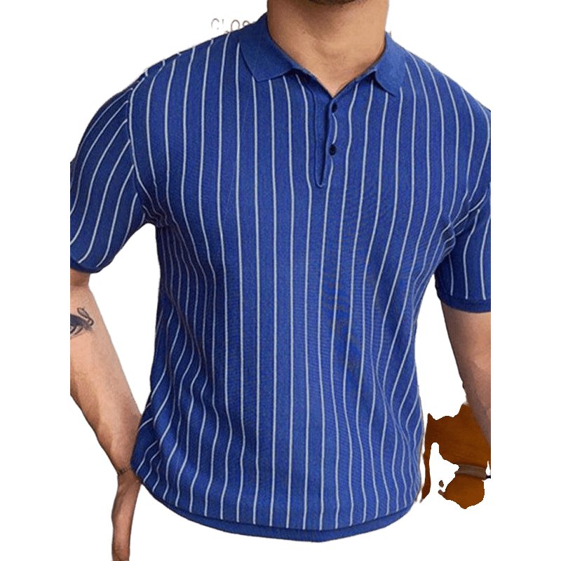 New Striped Polo shirt - www.SharpDuds.com