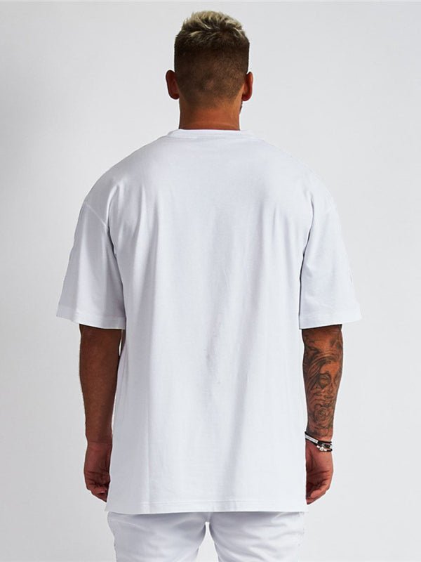 Plain Comfortable 100% Cotton Tee - SharpDuds