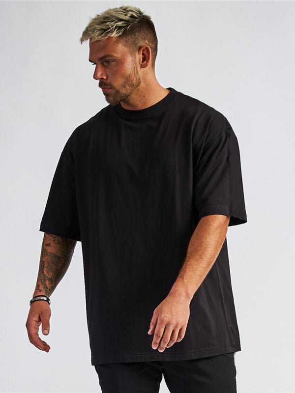 Plain Comfortable 100% Cotton Tee - SharpDuds