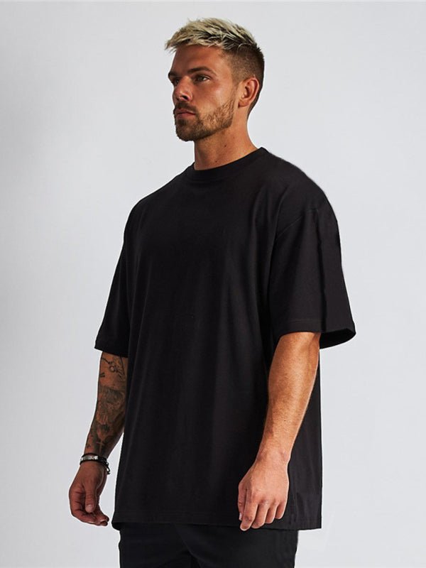 Plain Comfortable 100% Cotton Tee - SharpDuds