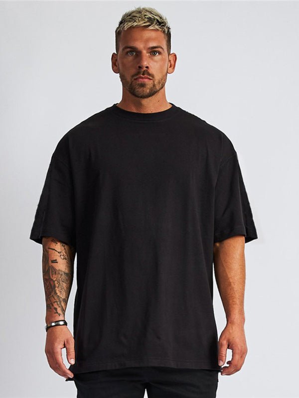 Plain Comfortable 100% Cotton Tee - SharpDuds