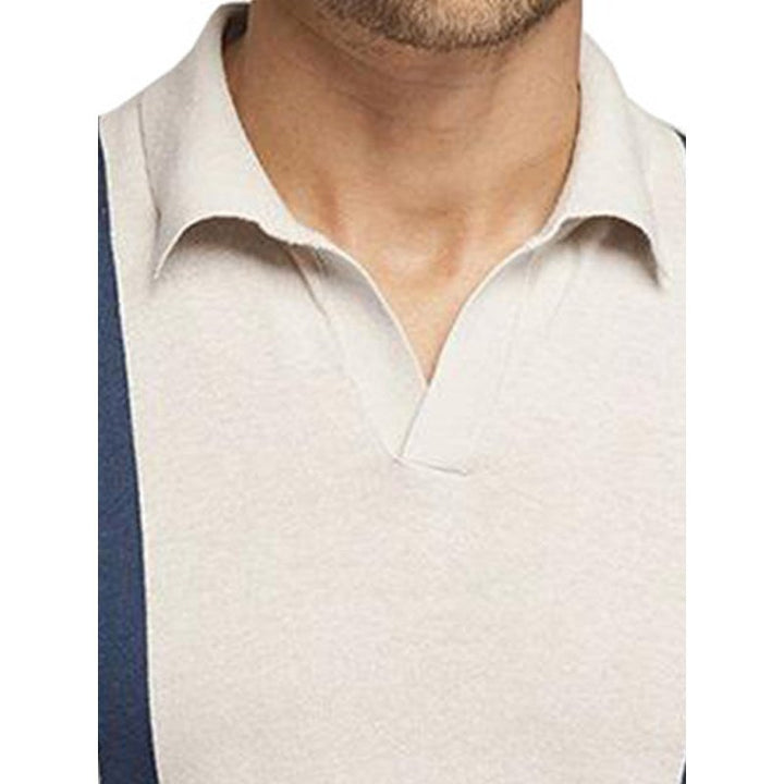 Polo Shirt With Lapel And Short Sleeves - www.SharpDuds.com