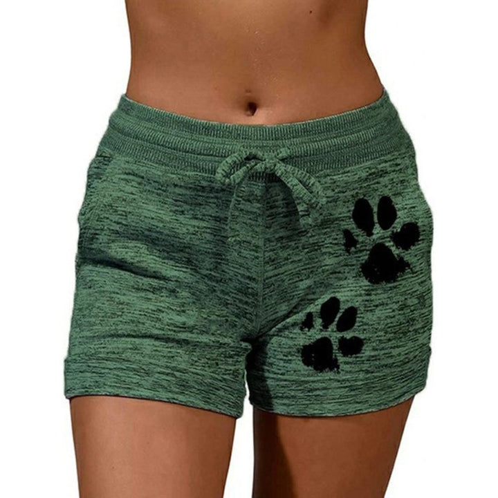 Printed Bottoming Quick-Drying Waist Elastic Shorts - www.SharpDuds.com