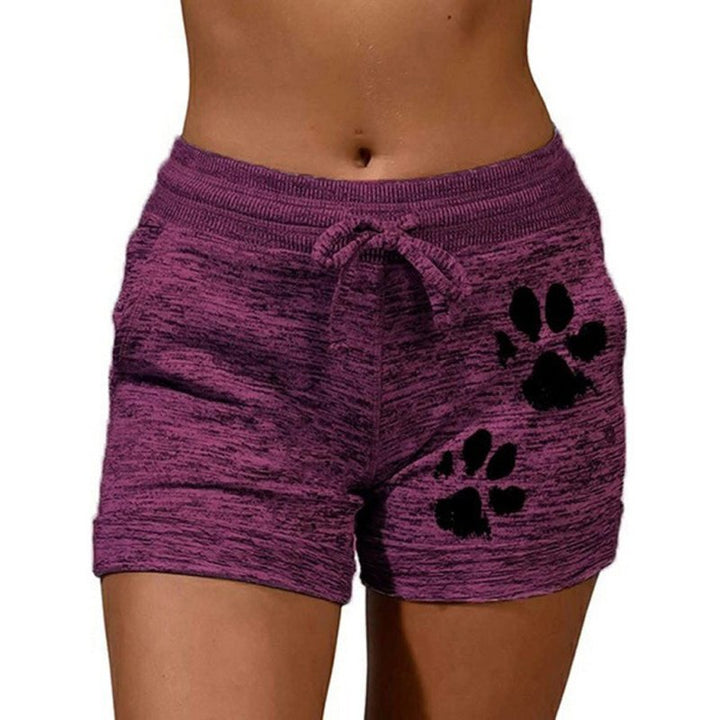 Printed Bottoming Quick-Drying Waist Elastic Shorts - www.SharpDuds.com