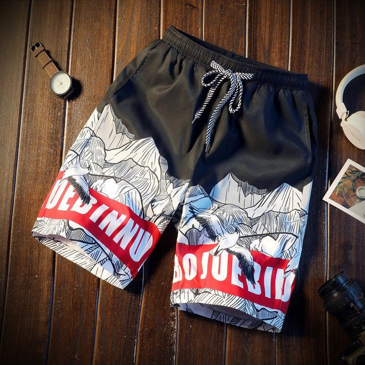 Quick Drying Beach Design Summer Casual Shorts - www.SharpDuds.com