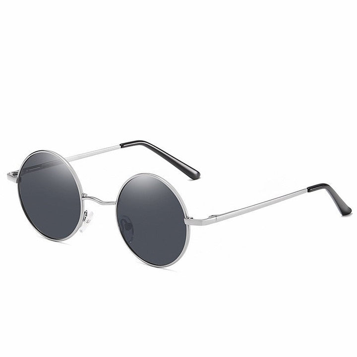 Retro Designer Round Polarized Sunglasses - www.SharpDuds.com