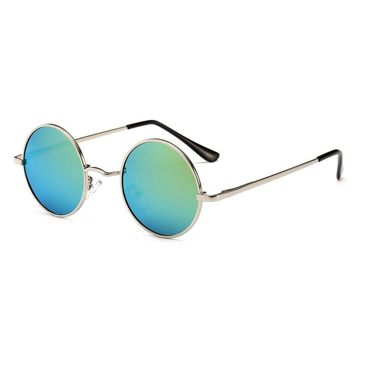 Retro Designer Round Polarized Sunglasses - www.SharpDuds.com