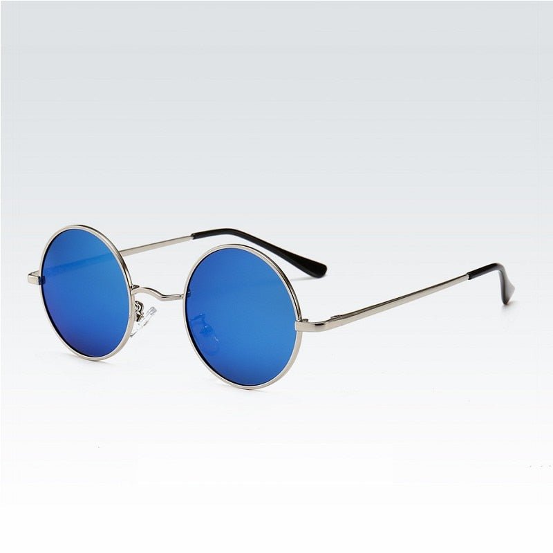 Retro Designer Round Polarized Sunglasses - www.SharpDuds.com