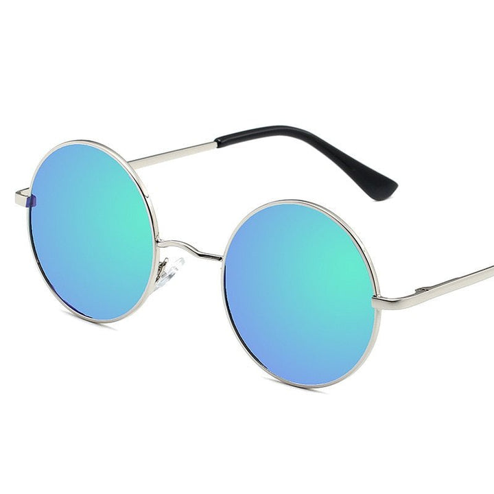 Retro Designer Round Polarized Sunglasses - www.SharpDuds.com