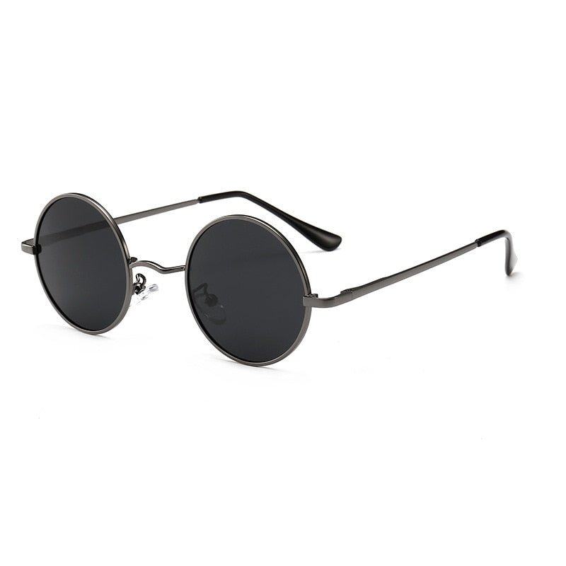 Retro Designer Round Polarized Sunglasses - www.SharpDuds.com