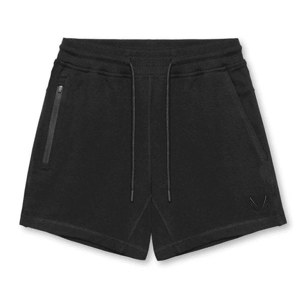 Retro Runner Embroidered Shorts - www.SharpDuds.com