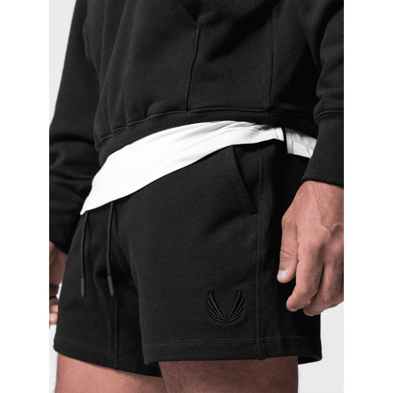 Retro Runner Embroidered Shorts - www.SharpDuds.com