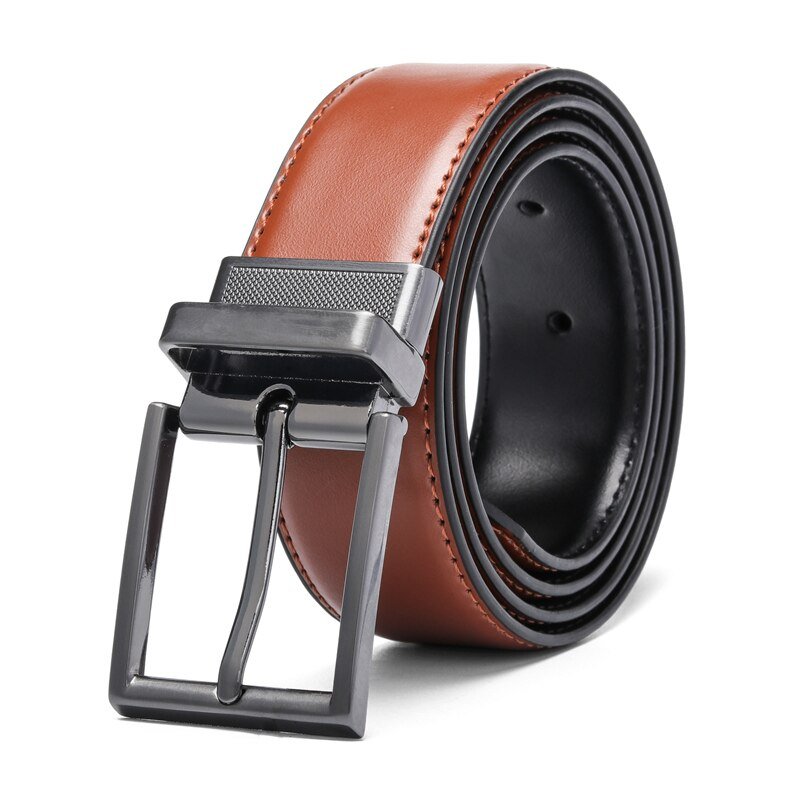 Reversible Leather Belt - www.SharpDuds.com