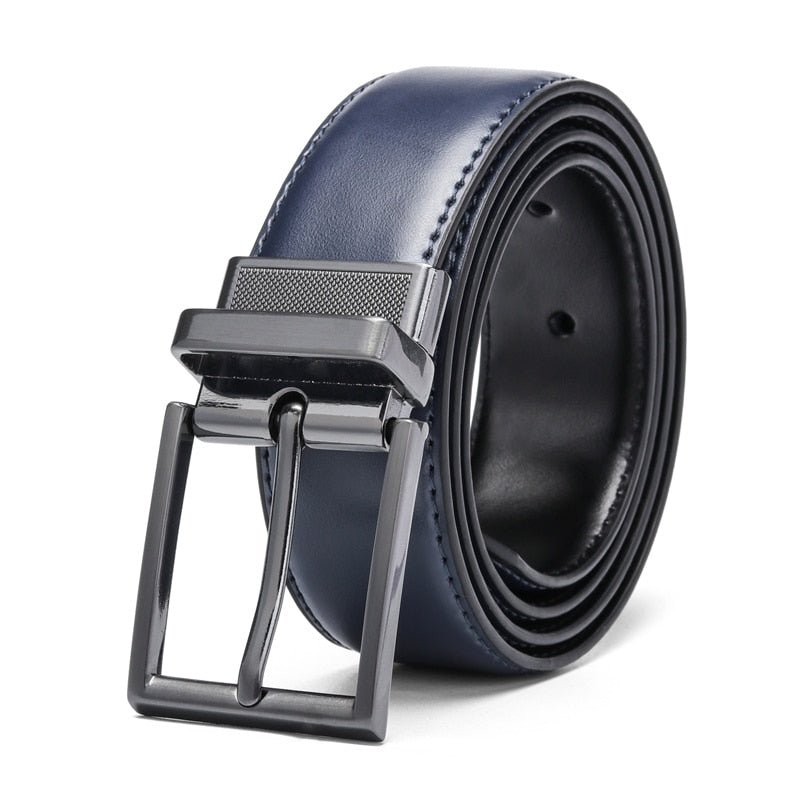 Reversible Leather Belt - www.SharpDuds.com