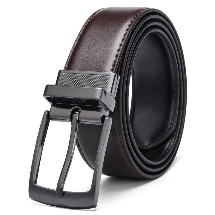 Reversible Leather Belt - www.SharpDuds.com