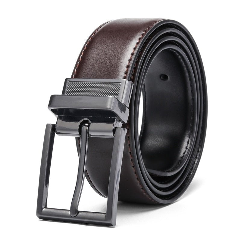 Reversible Leather Belt - www.SharpDuds.com