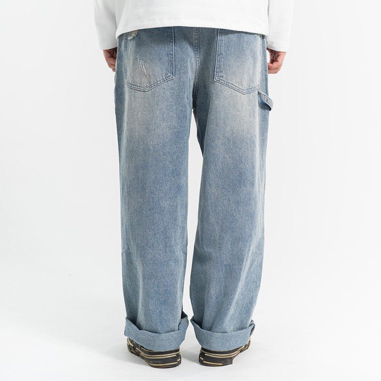 Ripped Casual All-Match Jeans For Men - www.SharpDuds.com