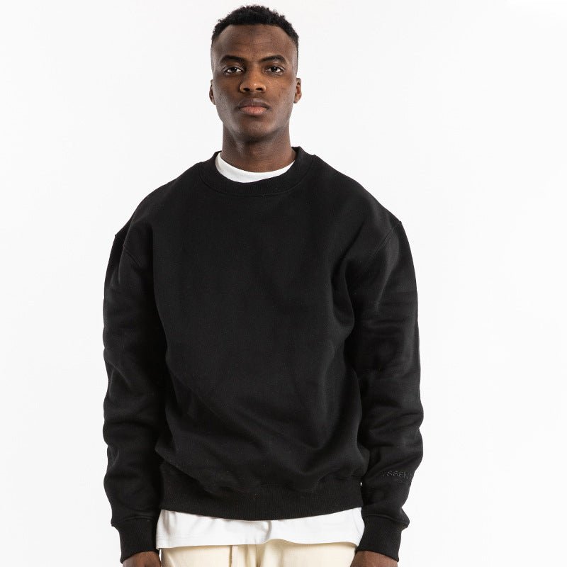 Round Neck Loose And Trendy All-match Sweater - www.SharpDuds.com