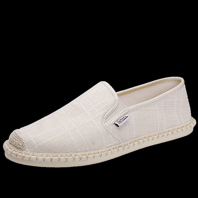 Round Toe Cotton Casual Canvas Shoes - www.SharpDuds.com