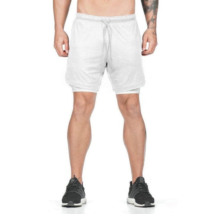 Running Speedwick 2-in1 Drawstring Shorts - www.SharpDuds.com