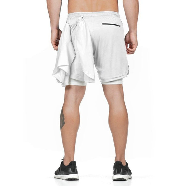 Running Speedwick 2-in1 Drawstring Shorts - www.SharpDuds.com