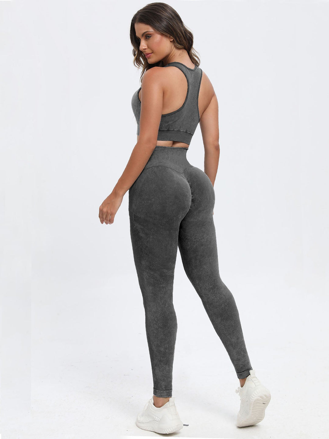 Scoop Neck Wide Strap Top and Pants Active Set - SharpDuds