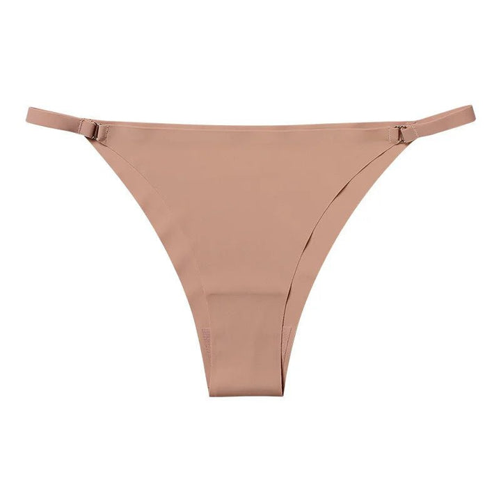 Seamless Thong Women Low Waist Panties - www.SharpDuds.com